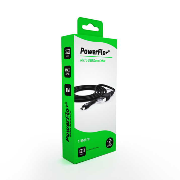 Powerflo Micro USB Cable 1m