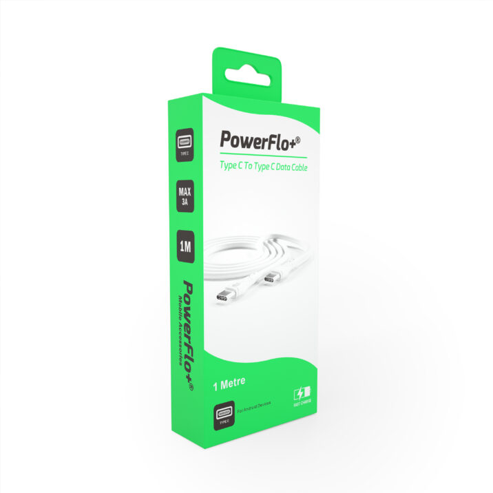 Powerflo USB Type C to Type C 1m
