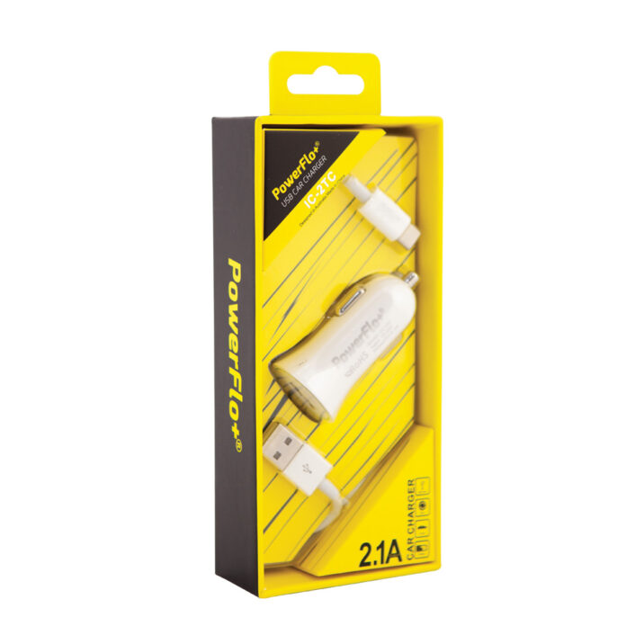 Powerflo Type C 2.1A Car Charger