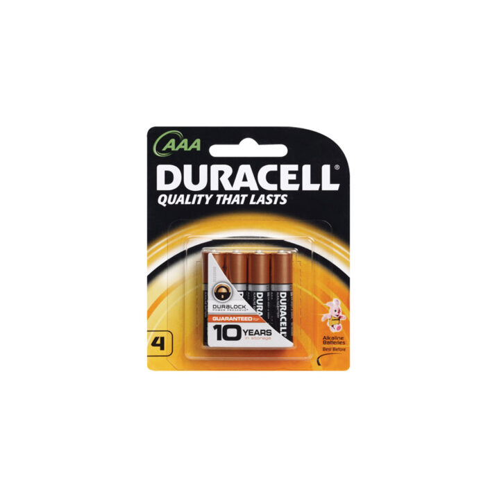Duracell Coppertop AAA Batteries 4pk