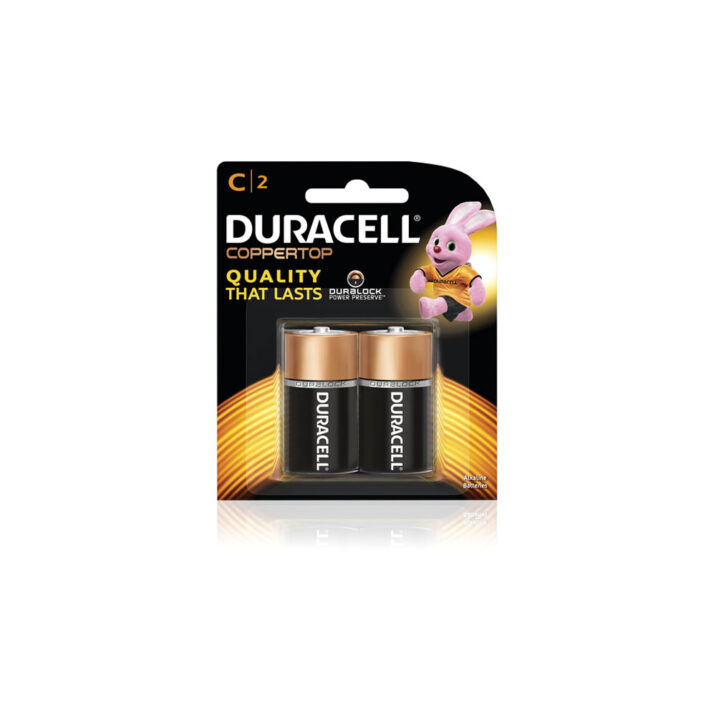 Duracell Coppertop C Batteries 2pk