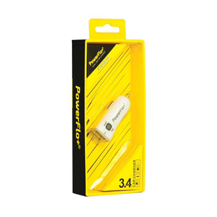 Powerflo Dual USB 3.4A Car Charger